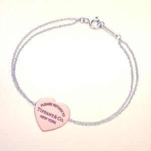 Return to Tiffany & Co. Rubedo Heart Bracelet